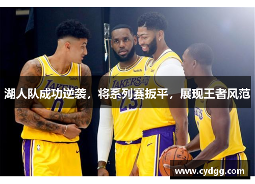 湖人队成功逆袭，将系列赛扳平，展现王者风范
